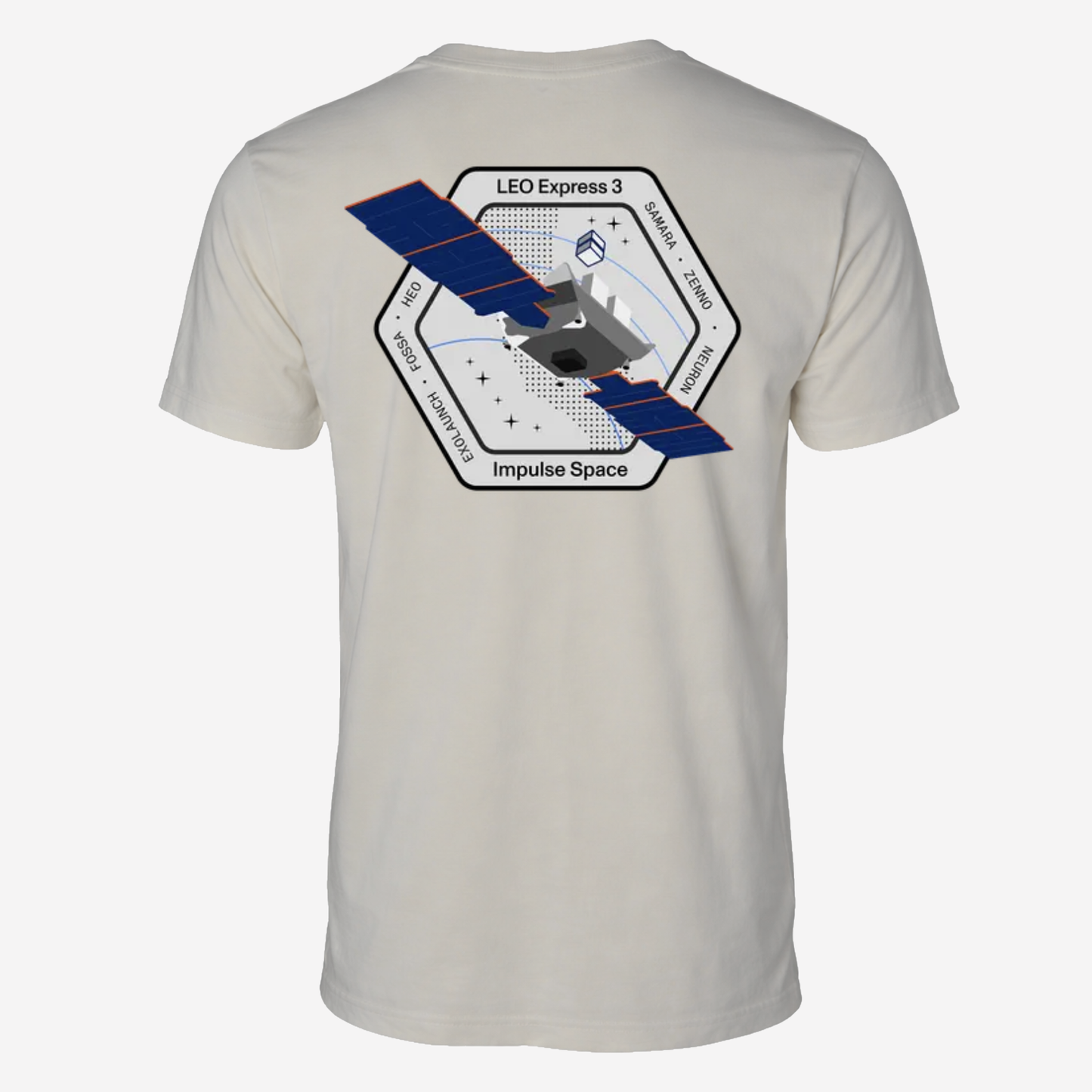 Unisex LEO-3 Mission Patch T-Shirt