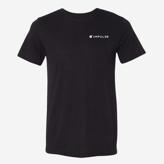 Unisex Impulse T-Shirt Black